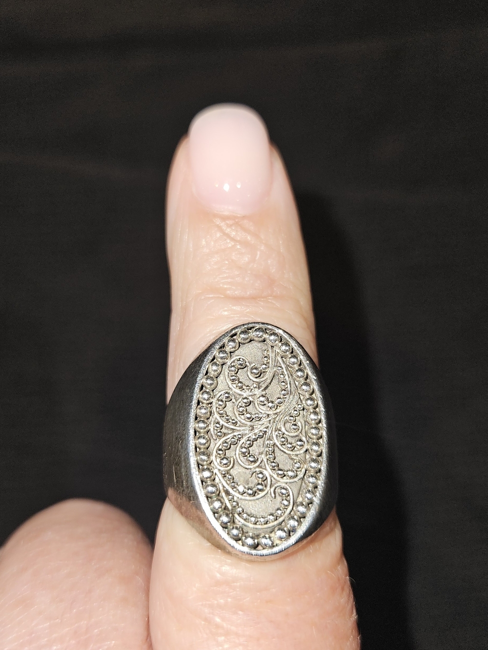 Lois Hill .925 Sterling Silver Ring